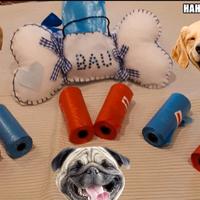 Osso portasacchetti pupù cani