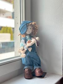 Bambola fatta a mano – unica e piena di dolcezza