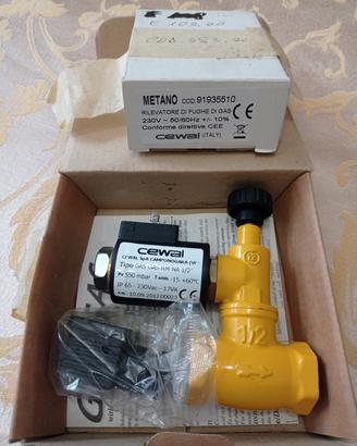 Elettrovalvola Rilevatore fughe gas 