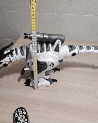 robot dinosauro interattivo daxin spara e balla 