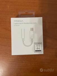 Adattatore Lightning a Jack 3.5mm iPhone AUX Nuovo