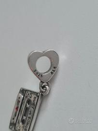 Charm Pendente Cassetta Vintage 