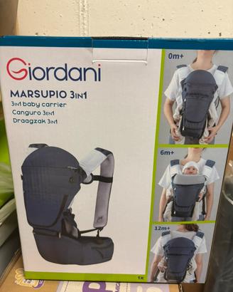 Marsupio (neonato) 3in1 Giordani