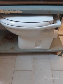 Wc trituratore salvaspazio
