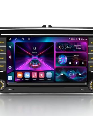 Autoradio Android 8core 4+64GB per VW/SKODA/SEAT 