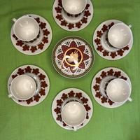 Set caffè porcellana Vintage Pirkenhammer anni 60’