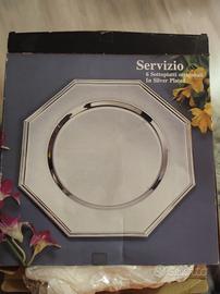 6 sottopiatti ottagonali