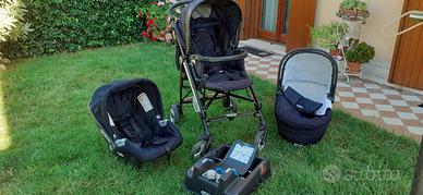 Peg-Perego Trio Carrozzina Passeggino Seggiolino