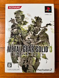 Metal Gear 3 20th Anniversary PS2 Japan CIB