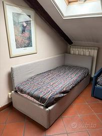 Letto singolo contenitore