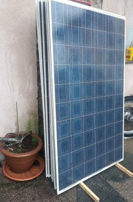 lotto 10 pannelli  fotovoltaici