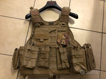 Combat jacket mod. israeliano sgancio rapido TAN