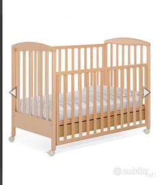 lettino foppadretti con materasso