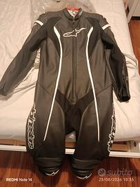 Tuta intera moto donna