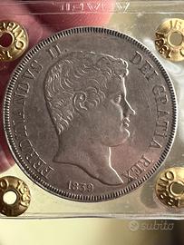 Piastra ( RARA ) 120 Grana  1939 SPL Periziata