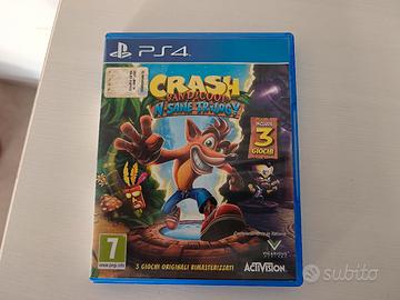 Per PS4 e per PS5 Crash 3 giochi