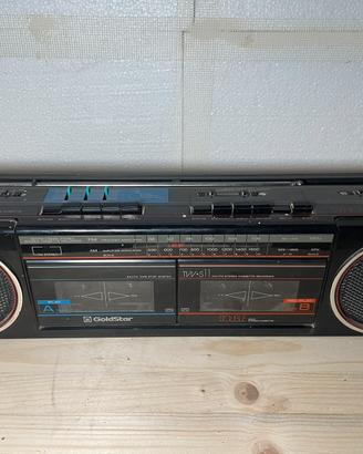 Boombox GoldStar TW-S11 – Radio + Doppia Cassetta