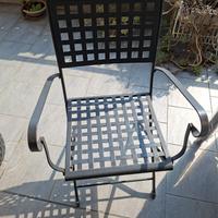 3 Sedie pieghevoli da giardino Made in Italy in f