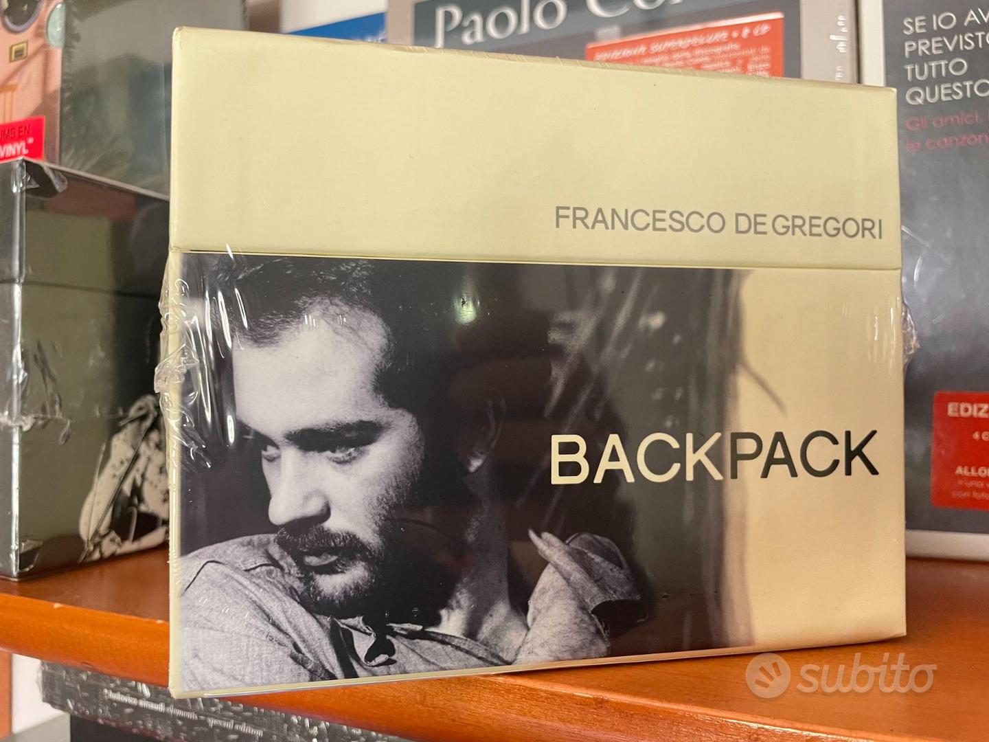 francesco de gregori backpack Francesco De Gregori – BACKPACK box CD discografia