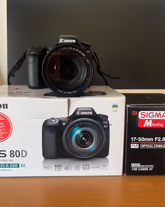 Canon 80D + Sigma 17-50mm f/2.8 EX DC OS