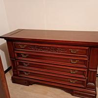 camera matrimoniale in legno 