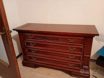 camera matrimoniale in legno 