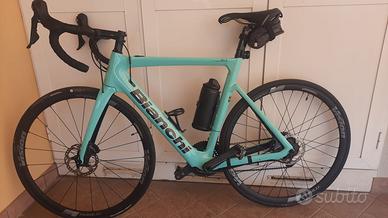 Bianchi e-Road  Aria Carbon + extender originale