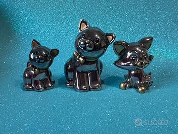 3 gatti Stilarte Argenti