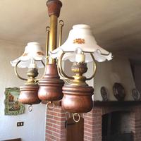 Lampadari e lampade da taverna rustici