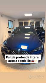 Lavaggio tappezzeria auto e detailing