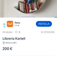 libreria Kartell 