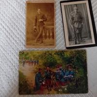 Lotto fotografie militari ww1