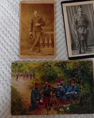 Lotto fotografie militari ww1