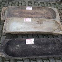 Tronchi scavati depoca per svariati usi