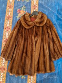 pelliccia di visone da donna 