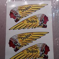 Decalcomania Adesivi Kawasaki Drifter-Indian