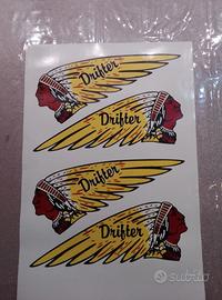 Decalcomania Adesivi Kawasaki Drifter-Indian