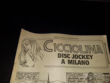 FUMETTO CICCIOLINA ALLEGATO LE ORE