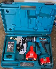 trapano avvitatore makita 12v  con valigetta 
