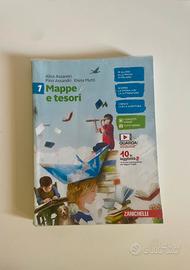 libro “Mappe e tesori 1” prima media