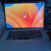 MacBook Pro 16" i7 16GB SSD 512GB