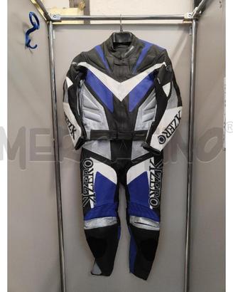 TUTA UOMO MOTO KZERO BC BLU NR