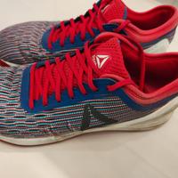 Scarpe crossfit reebok nano rosse e blu