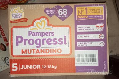Pannolini pampers mutandine taglia 4