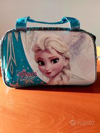 Borsa Elsa Frozen con maniglie e tracolla