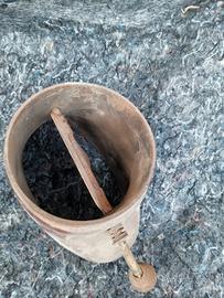 partenza riduzione con regolazione fumi stufa a le