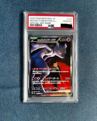 Mewtwo ex del Team Rocket m2a 237 PSA10 Pokémon