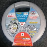 Rhutten Catene Neve ROMBO 9 MM. TEKNICA 60