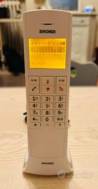 Telefono cordless Brondi Lemure bianco come nuovo