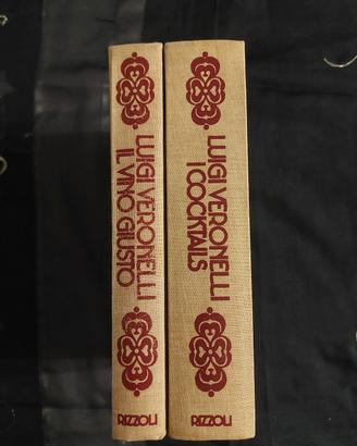 2 Libri Vintage sulla preparazione Vini e Coctail